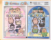Cute Capybara Magnetic Dress Up Sticker